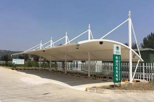 团风县膜结构停车棚